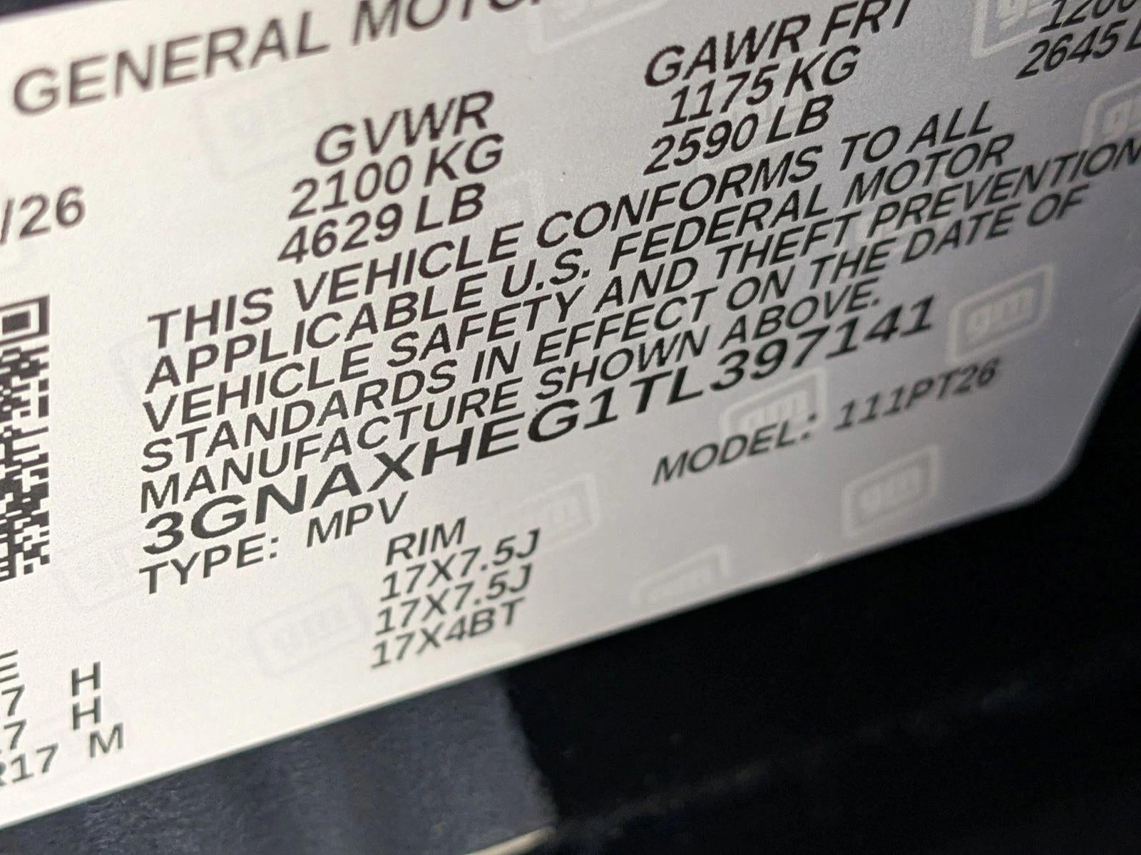 2026 Chevrolet Equinox LT