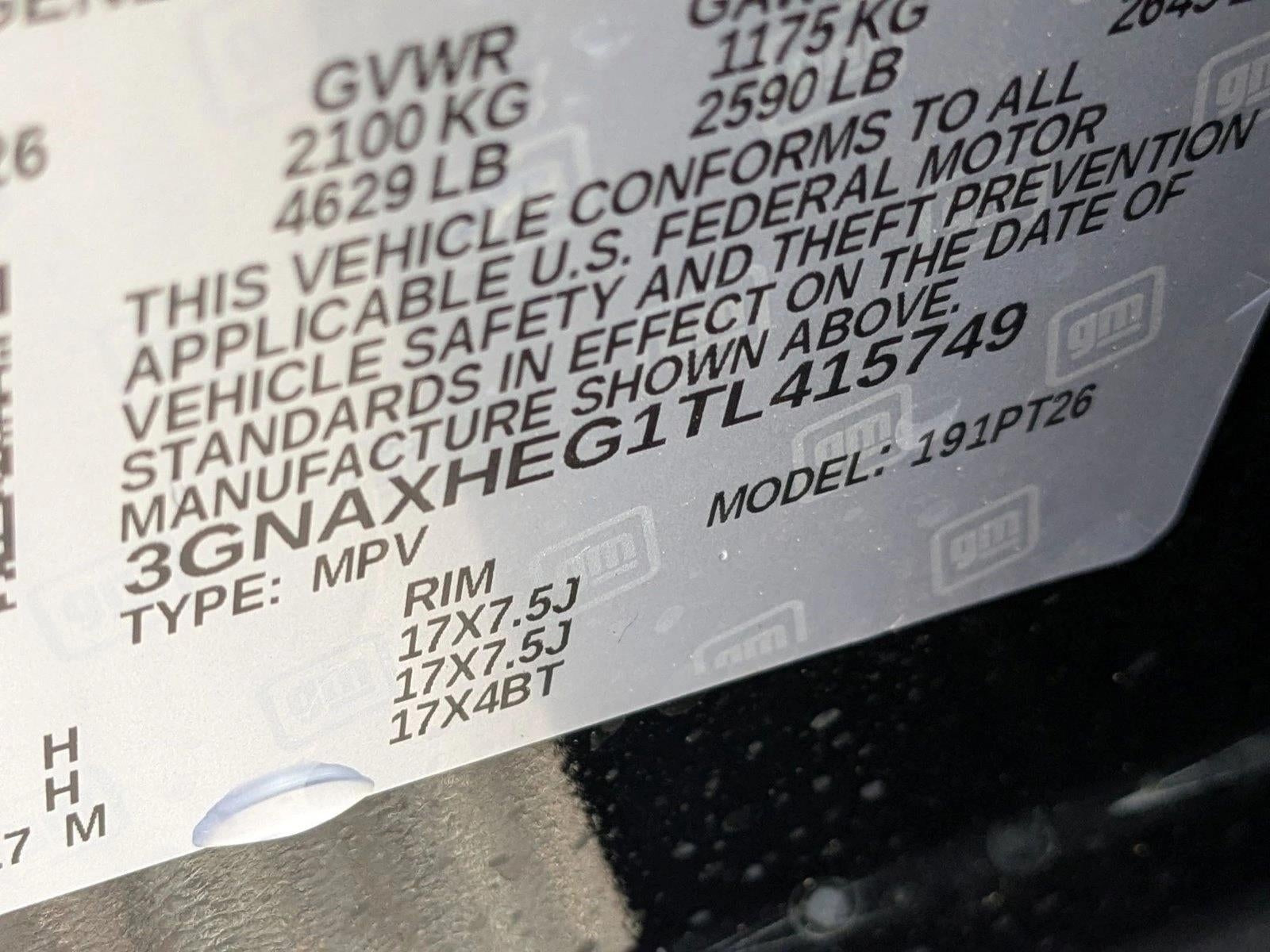 2026 Chevrolet Equinox LT