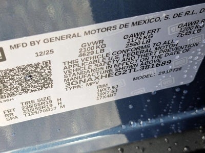 2026 Chevrolet Equinox LT