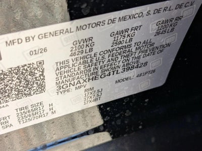 2026 Chevrolet Equinox LT