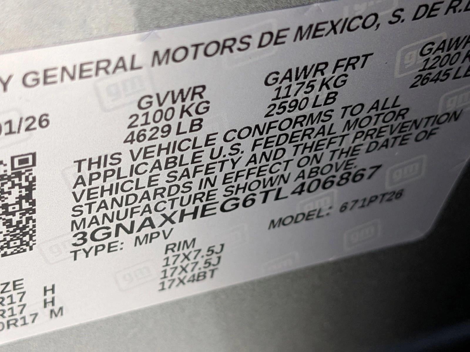 2026 Chevrolet Equinox LT