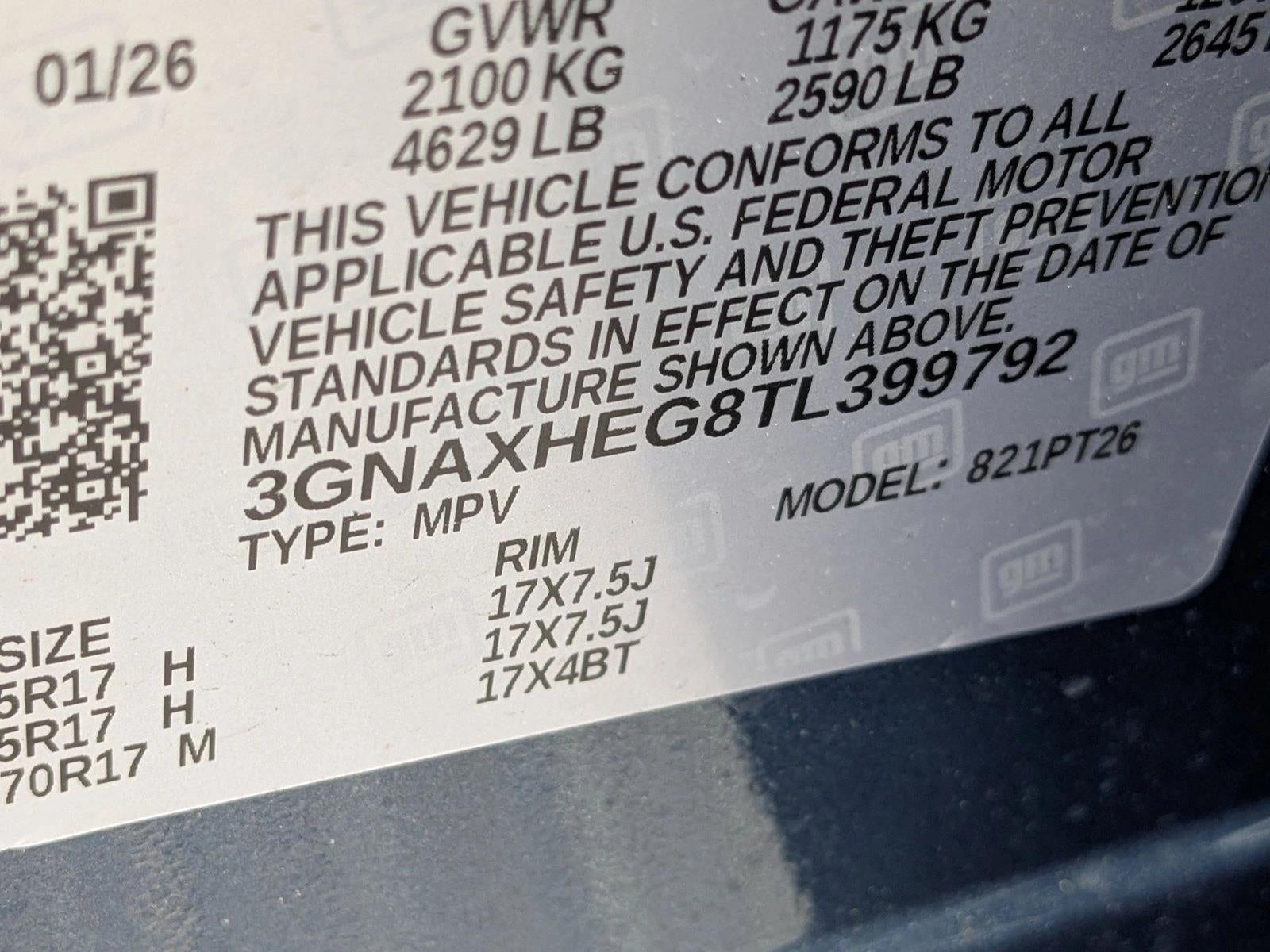 2026 Chevrolet Equinox LT