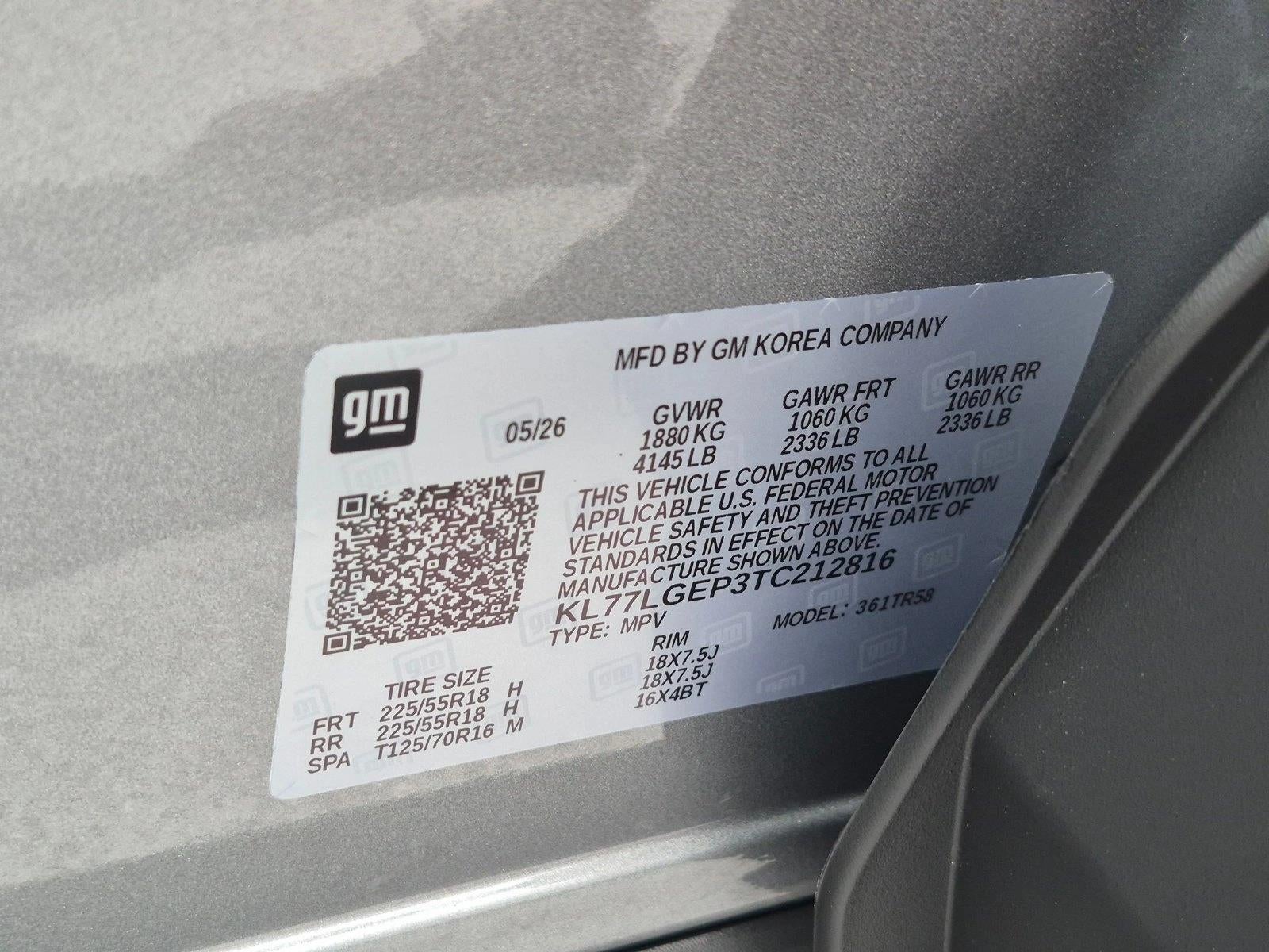 2026 Chevrolet Trax 1RS