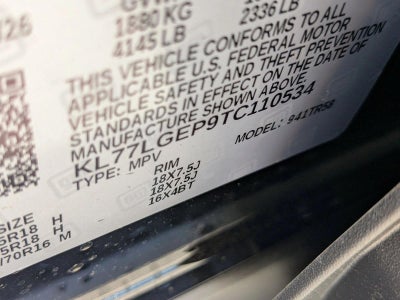 2026 Chevrolet Trax 1RS