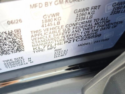 2026 Chevrolet Trax LT