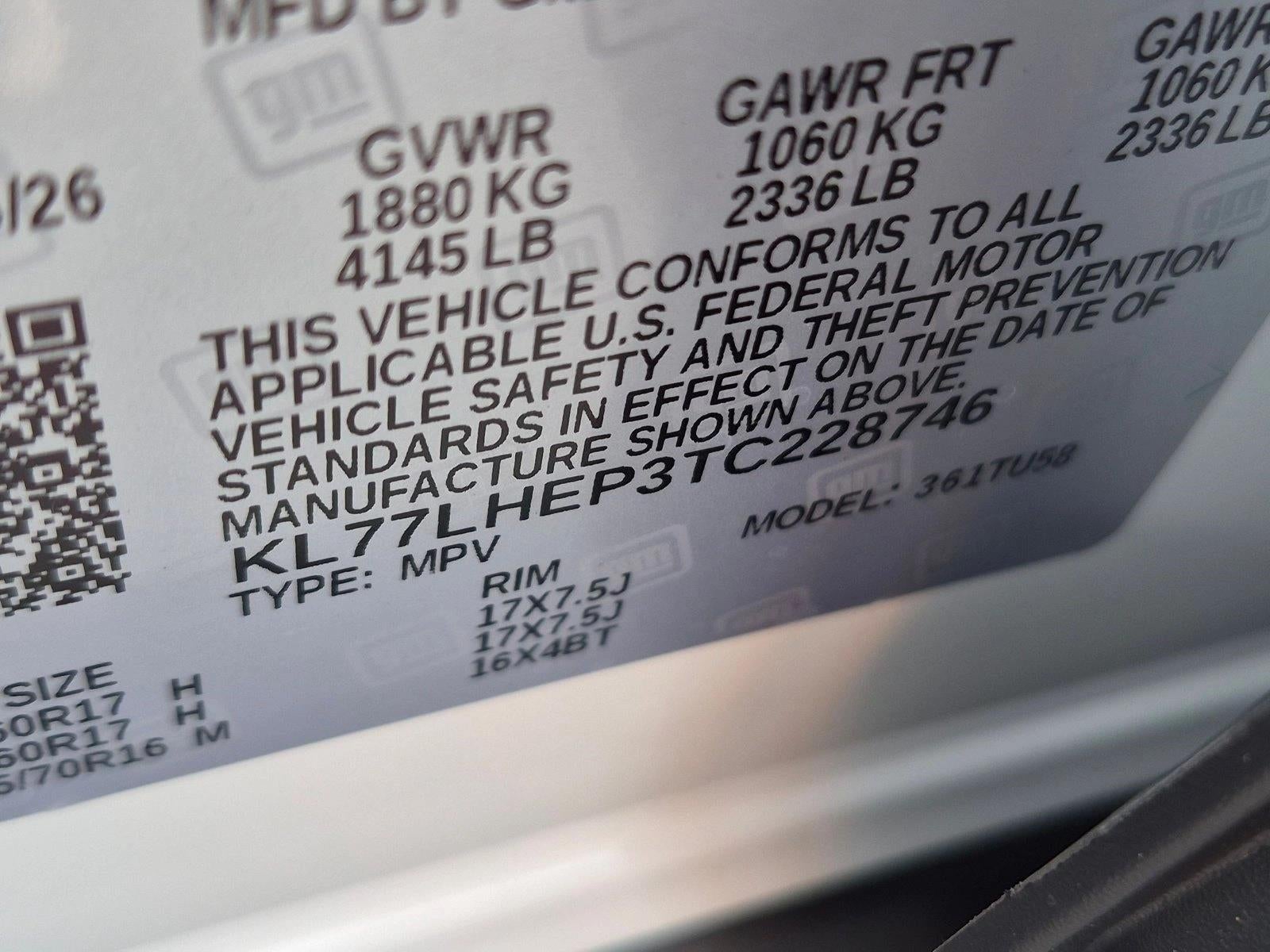 2026 Chevrolet Trax LT