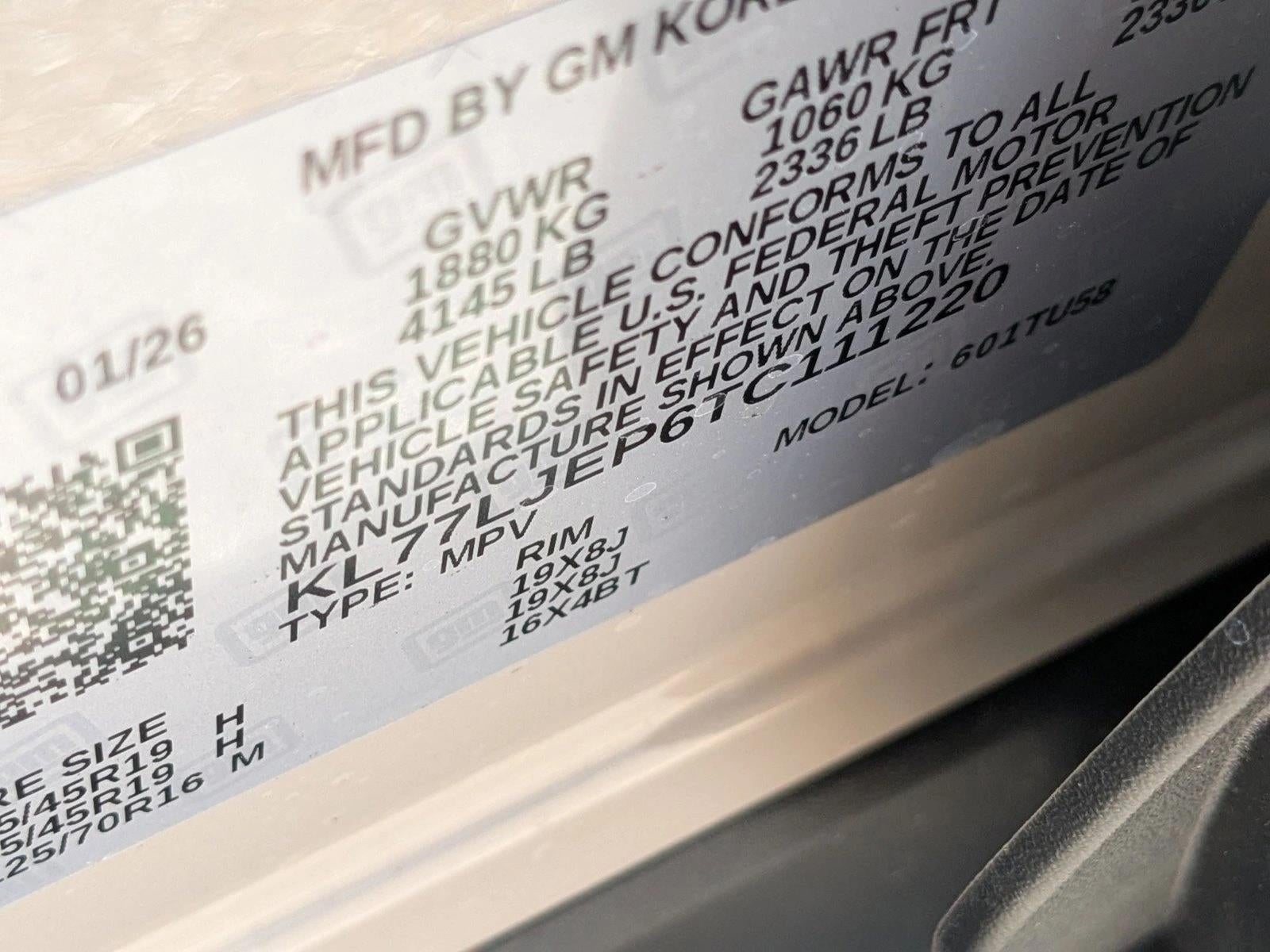 2026 Chevrolet Trax 2RS