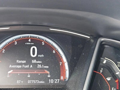 2019 Honda Civic Sedan Sport Manual