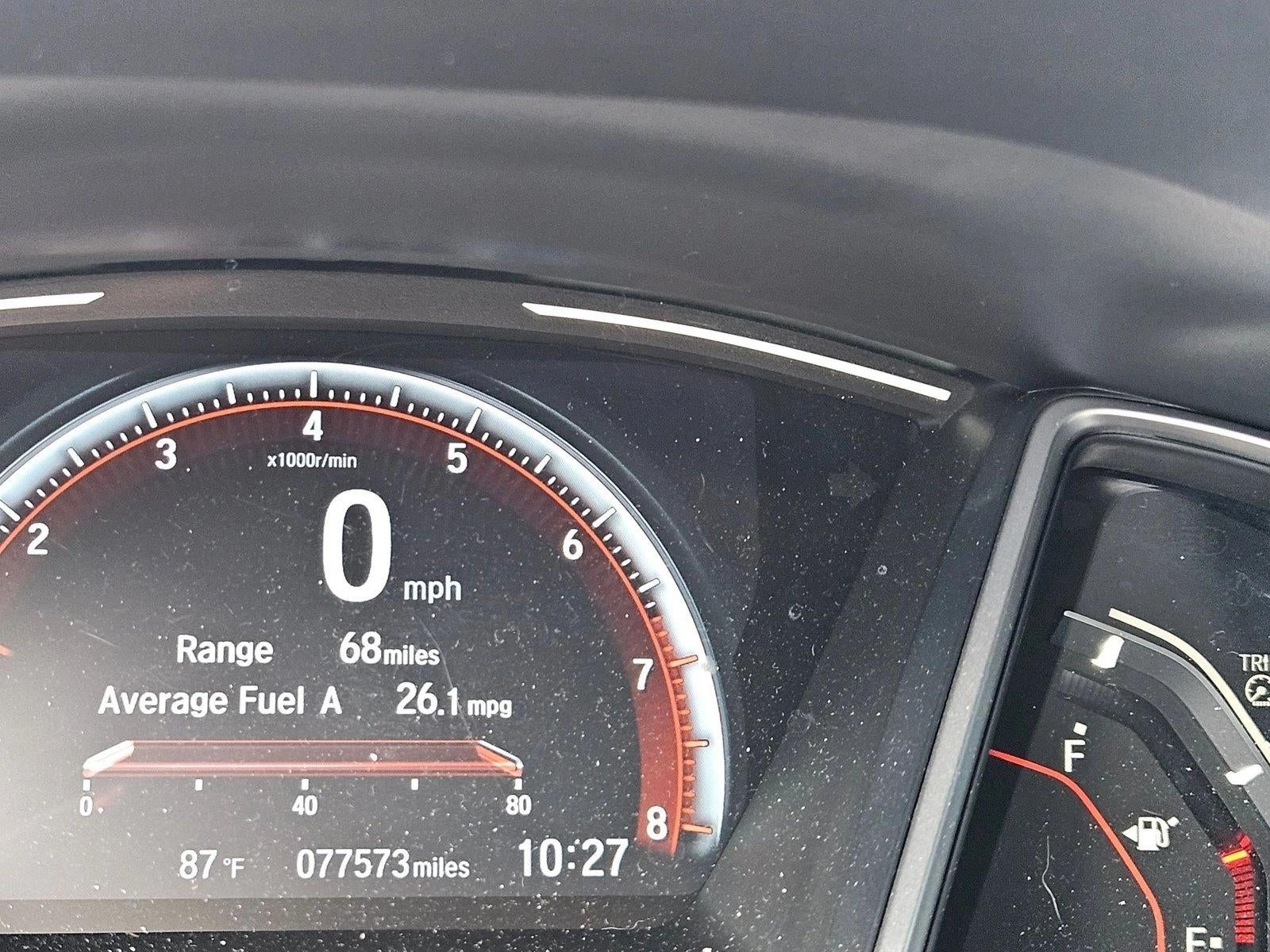 2019 Honda Civic Sedan Sport Manual
