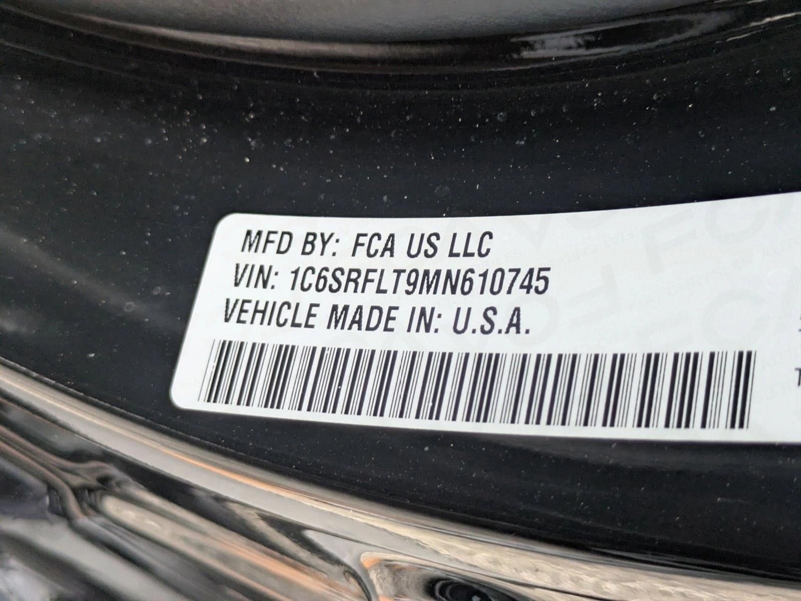 2021 RAM 1500 Rebel 4x4 Crew Cab 5'7" Box