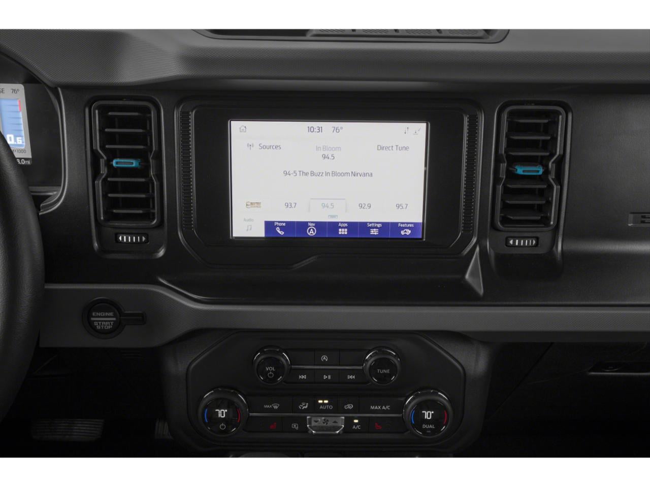 2022 Ford Bronco Black Diamond 4 Door 4x4