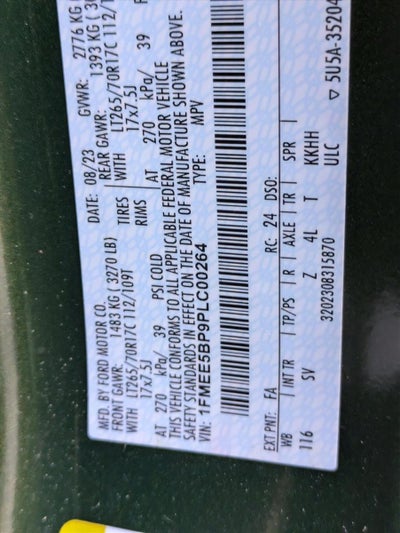 2023 Ford Bronco Black Diamond 4 Door 4x4