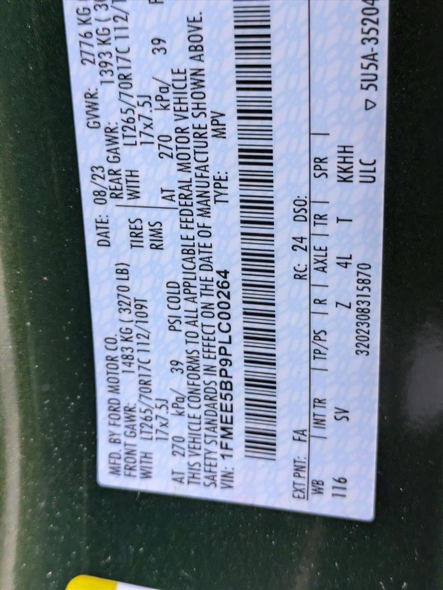 2023 Ford Bronco Black Diamond 4 Door 4x4