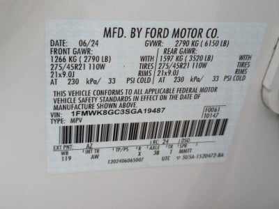 2025 Ford Explorer ST 4WD