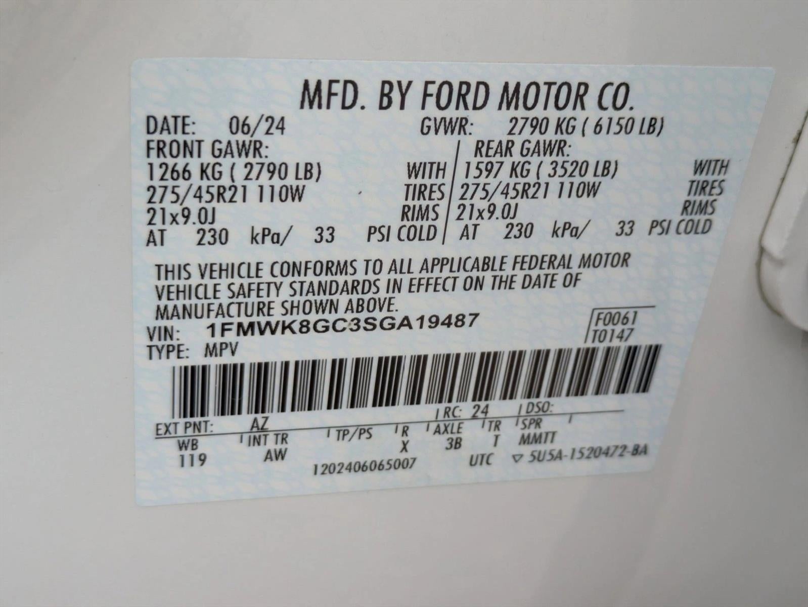 2025 Ford Explorer ST 4WD