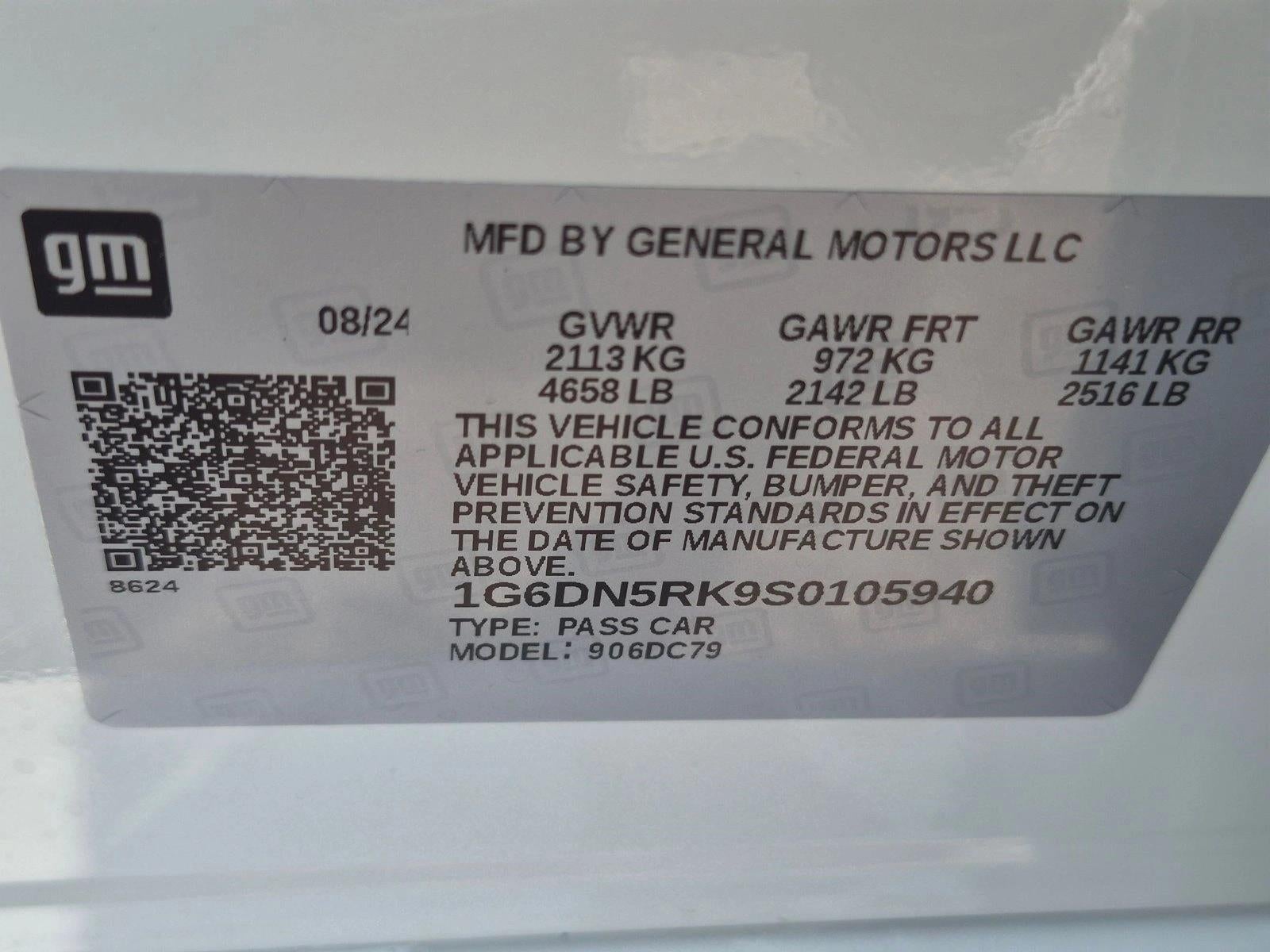 2025 Cadillac CT5 4dr Sdn Premium Luxury