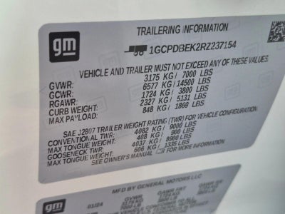 2024 Chevrolet Silverado 1500 Crew Cab Short Box 4-Wheel Drive Custom