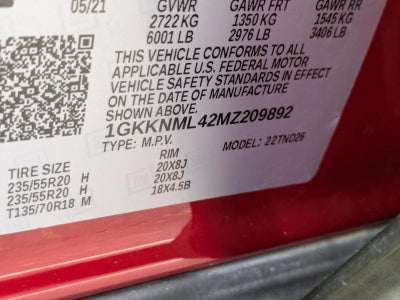 2021 GMC Acadia FWD SLT