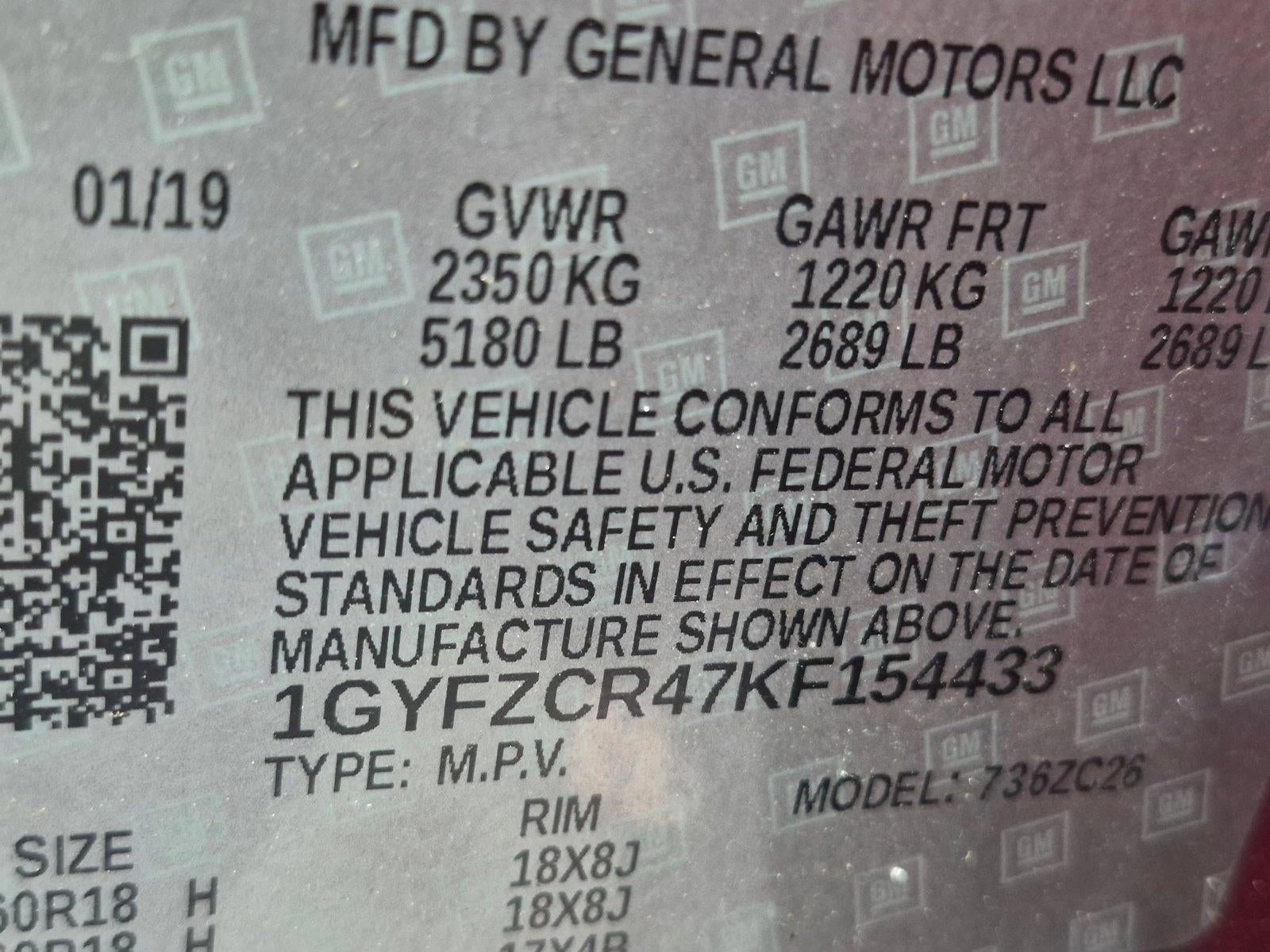 2019 Cadillac XT4 FWD 4dr Premium Luxury