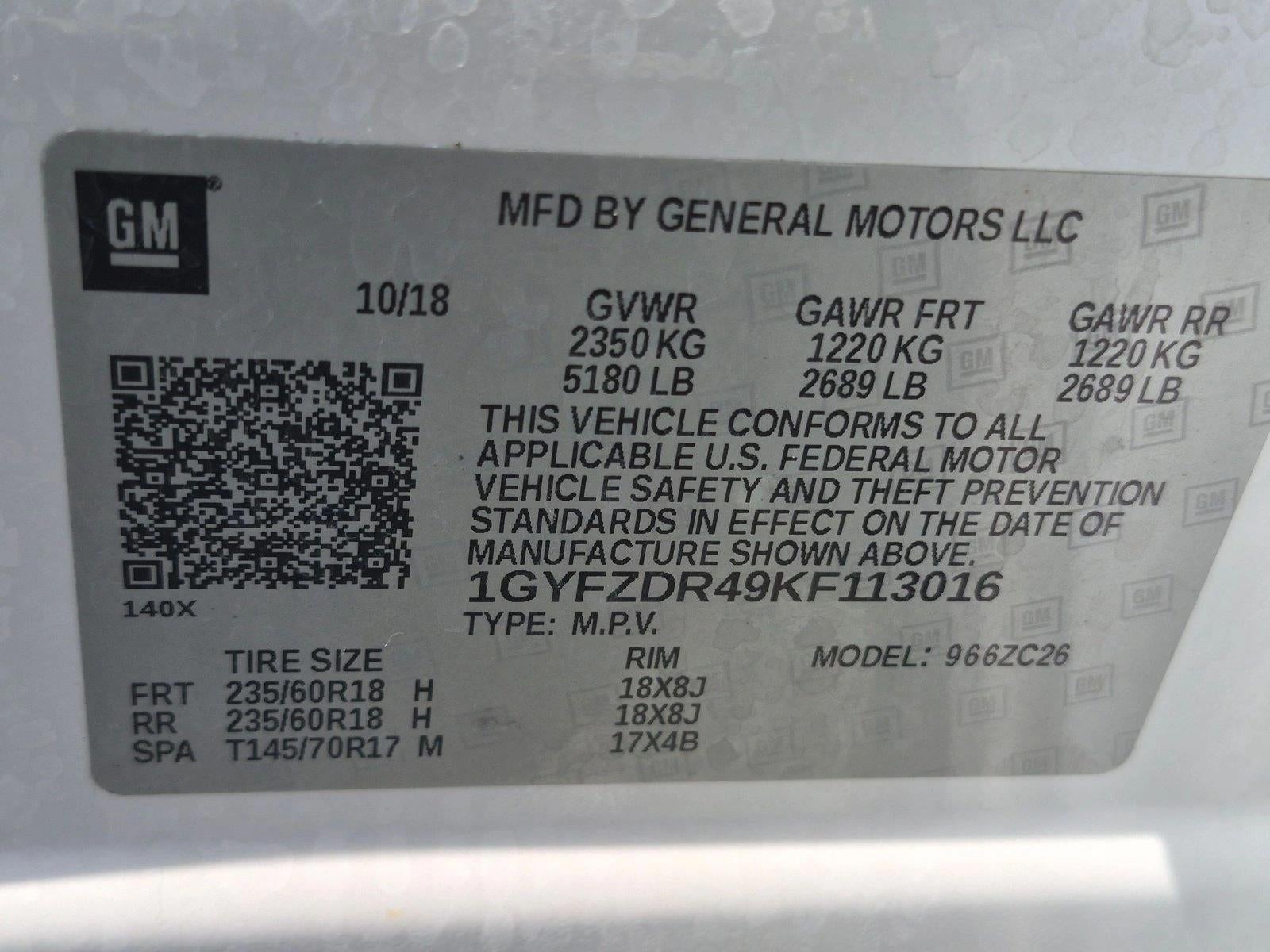 2019 Cadillac XT4 AWD 4dr Premium Luxury