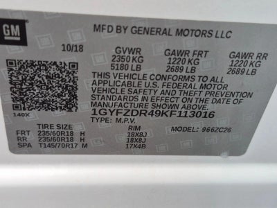 2019 Cadillac XT4 AWD 4dr Premium Luxury