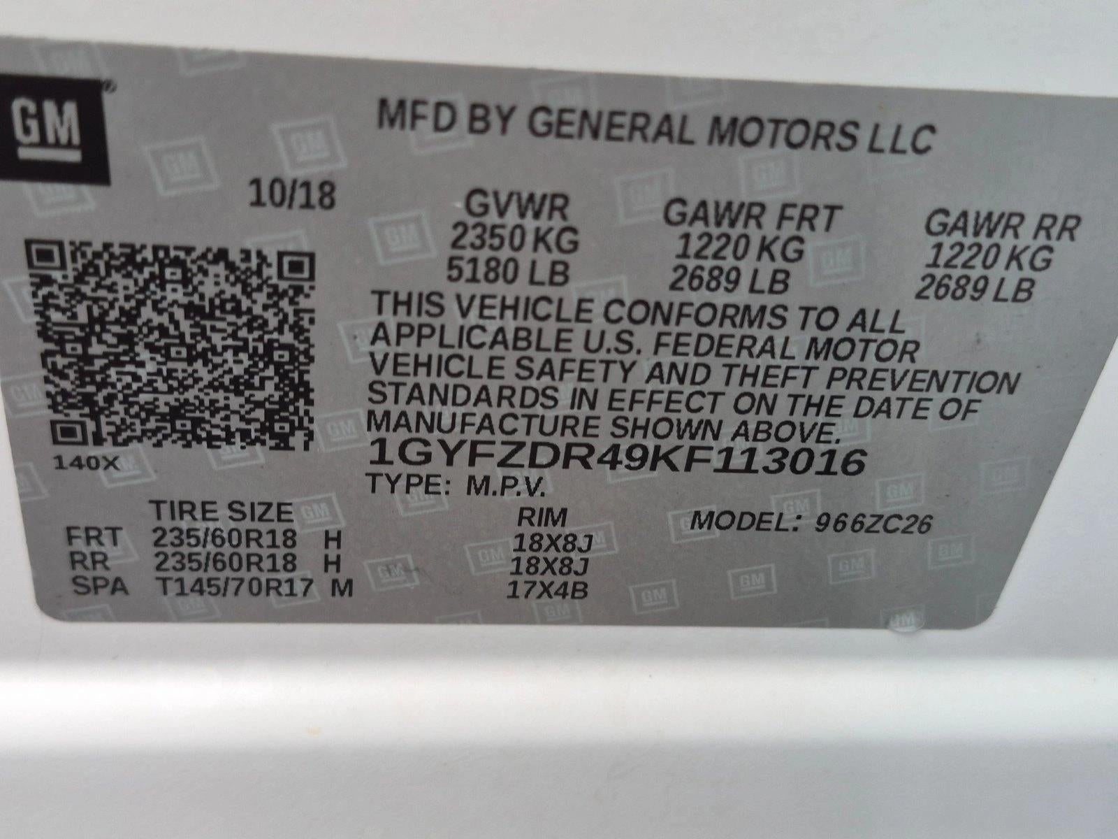 2019 Cadillac XT4 AWD 4dr Premium Luxury
