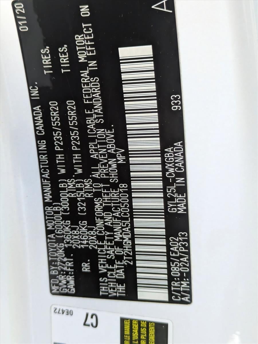 2020 Lexus RX 450h AWD