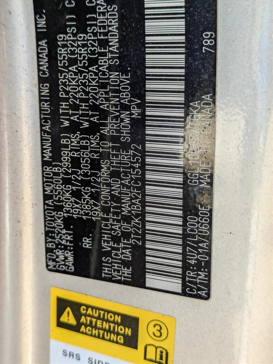 2015 Lexus RX 350 FWD 4dr