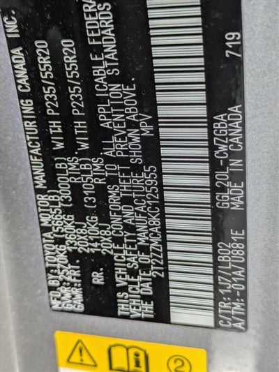 2019 Lexus RX 350 FWD