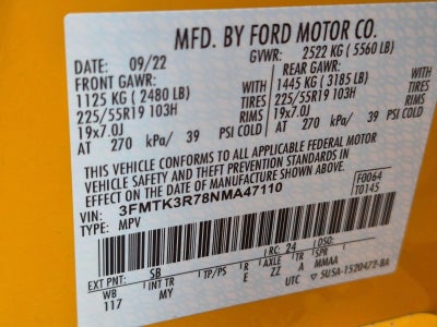 2022 Ford Mustang Mach-E Premium RWD