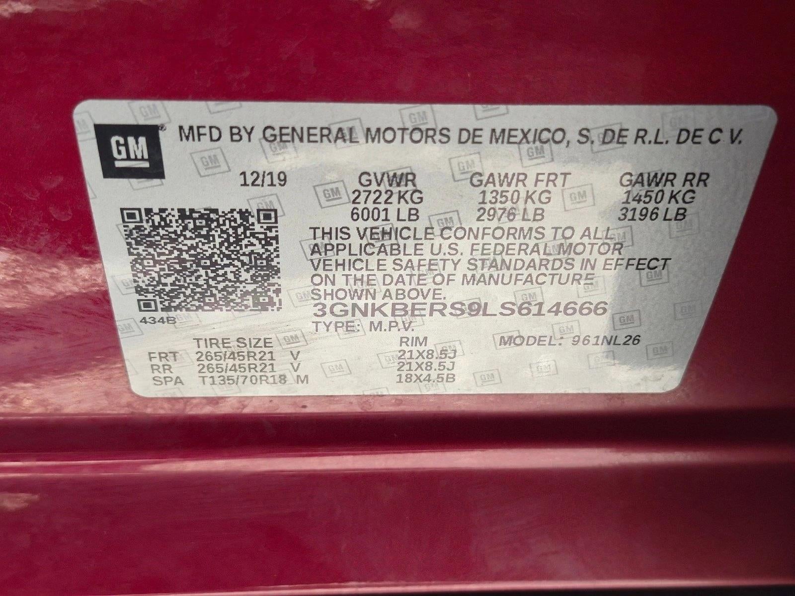 2020 Chevrolet Blazer FWD RS