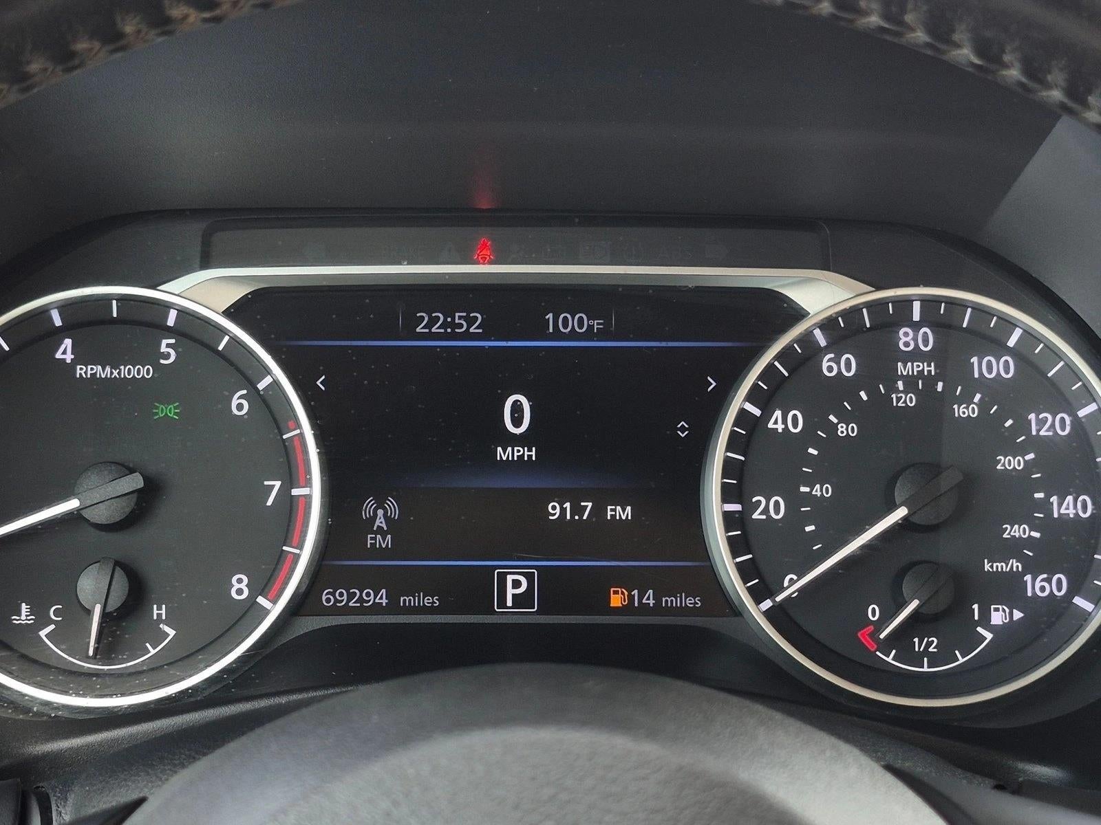 2022 Nissan Sentra SV CVT