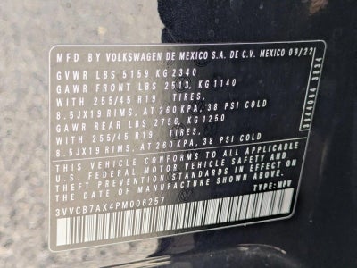 2023 Volkswagen Tiguan 2.0T SE R-Line Black FWD