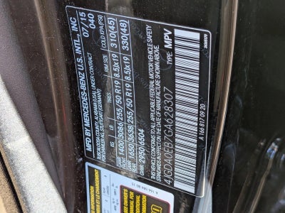 2016 Mercedes-Benz GLE GLE 300d 4MATIC® SUV