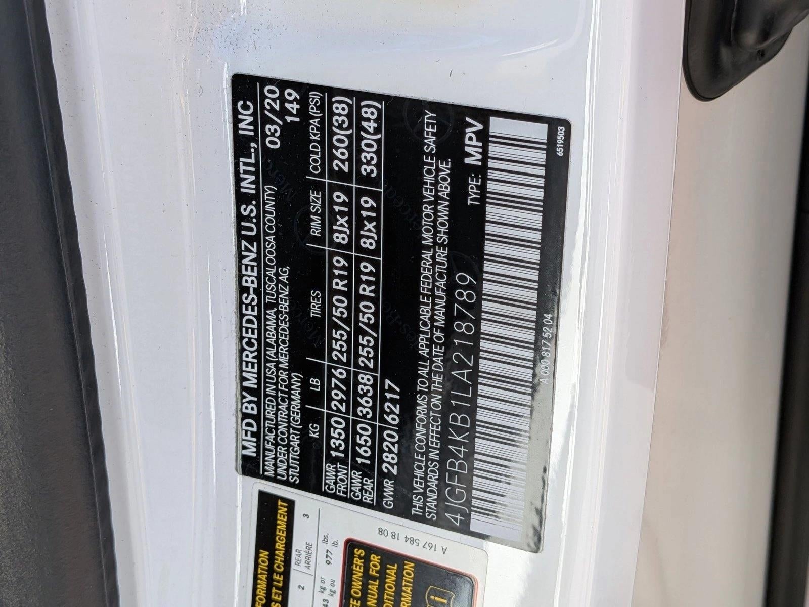 2020 Mercedes-Benz GLE GLE 350 4MATIC® SUV