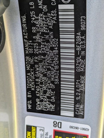 2024 Lexus ES 350 FWD