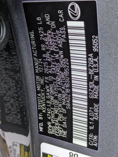 2025 Lexus ES 350 FWD