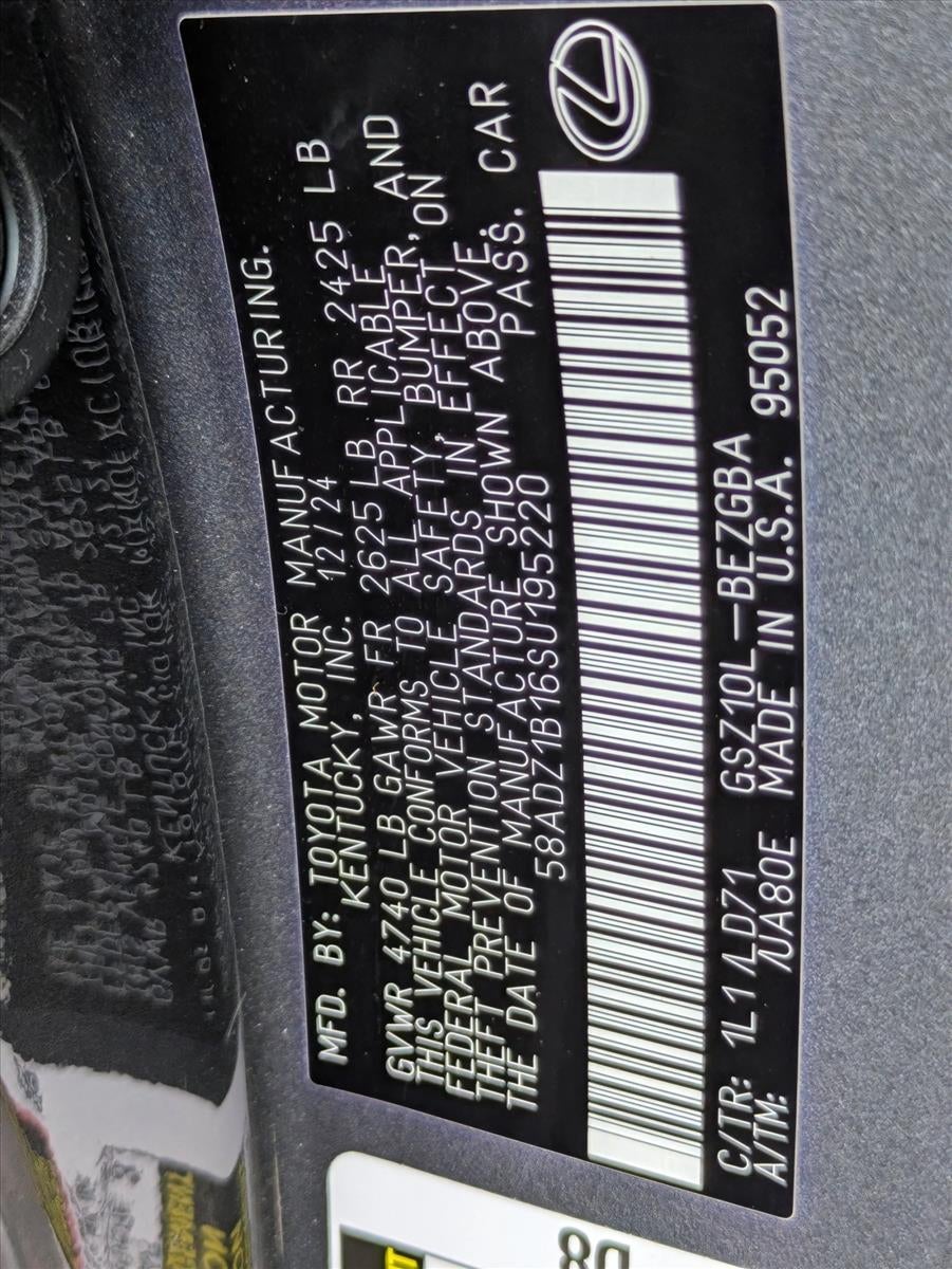 2025 Lexus ES 350 FWD