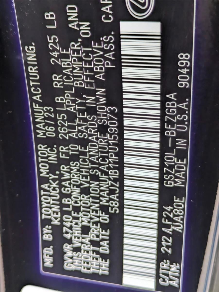 2023 Lexus ES 350 F SPORT Handling FWD