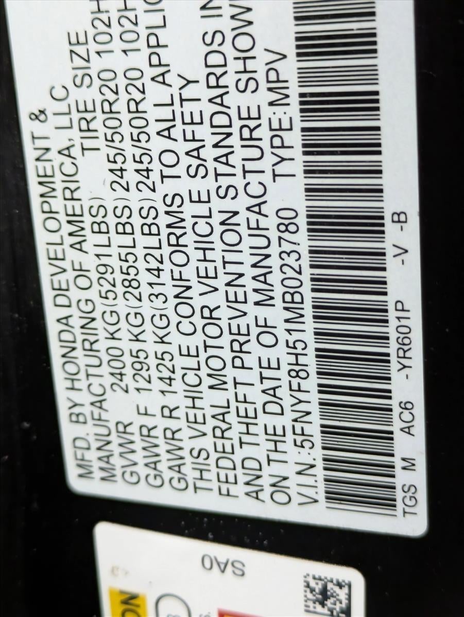 2021 Honda Passport EX-L AWD