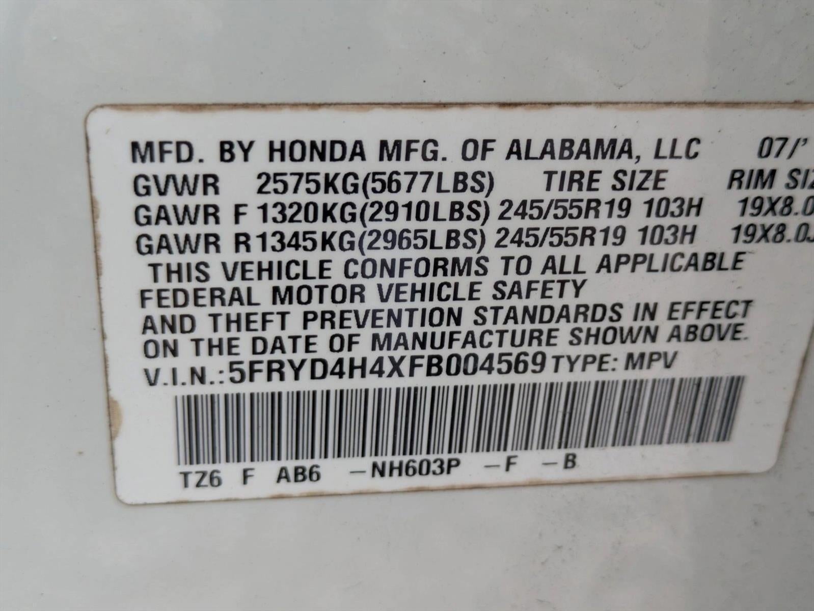2015 Acura MDX SH-AWD with Technology Package