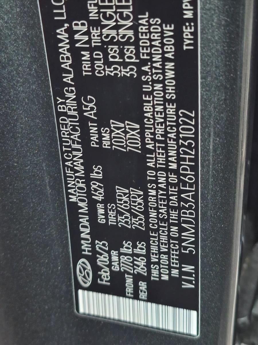 2023 Hyundai TUCSON SEL FWD