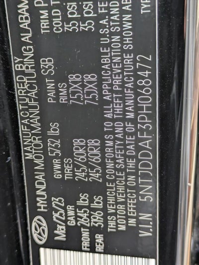 2023 Hyundai SANTA CRUZ SEL Premium AWD