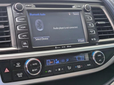 2018 Toyota Highlander Limited Platinum V6 AWD (Natl)