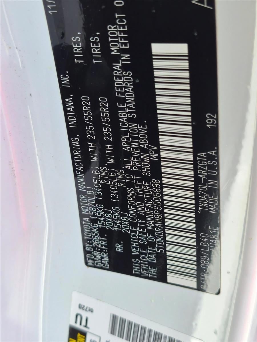 2023 Toyota Highlander Limited FWD (GS)