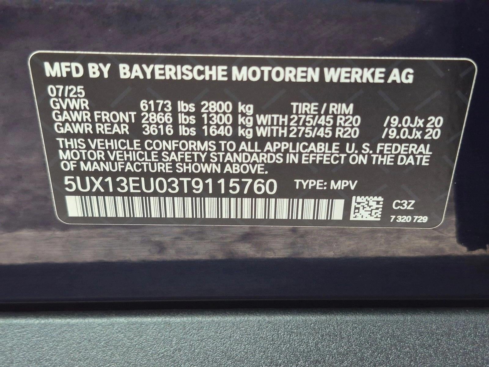 2026 BMW X5 sDrive40i Sports Activity Vehicle