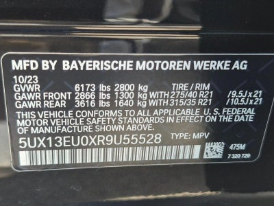 2024 BMW X5 sDrive40i Sports Activity Vehicle