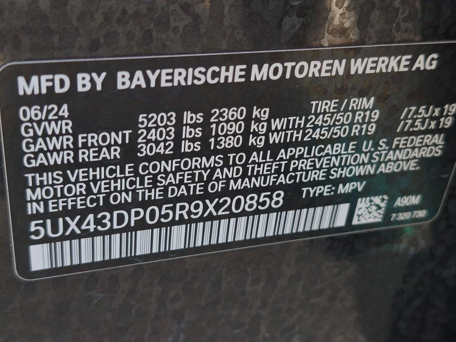 2024 BMW X3 sDrive30i Sports Activity Vehicle