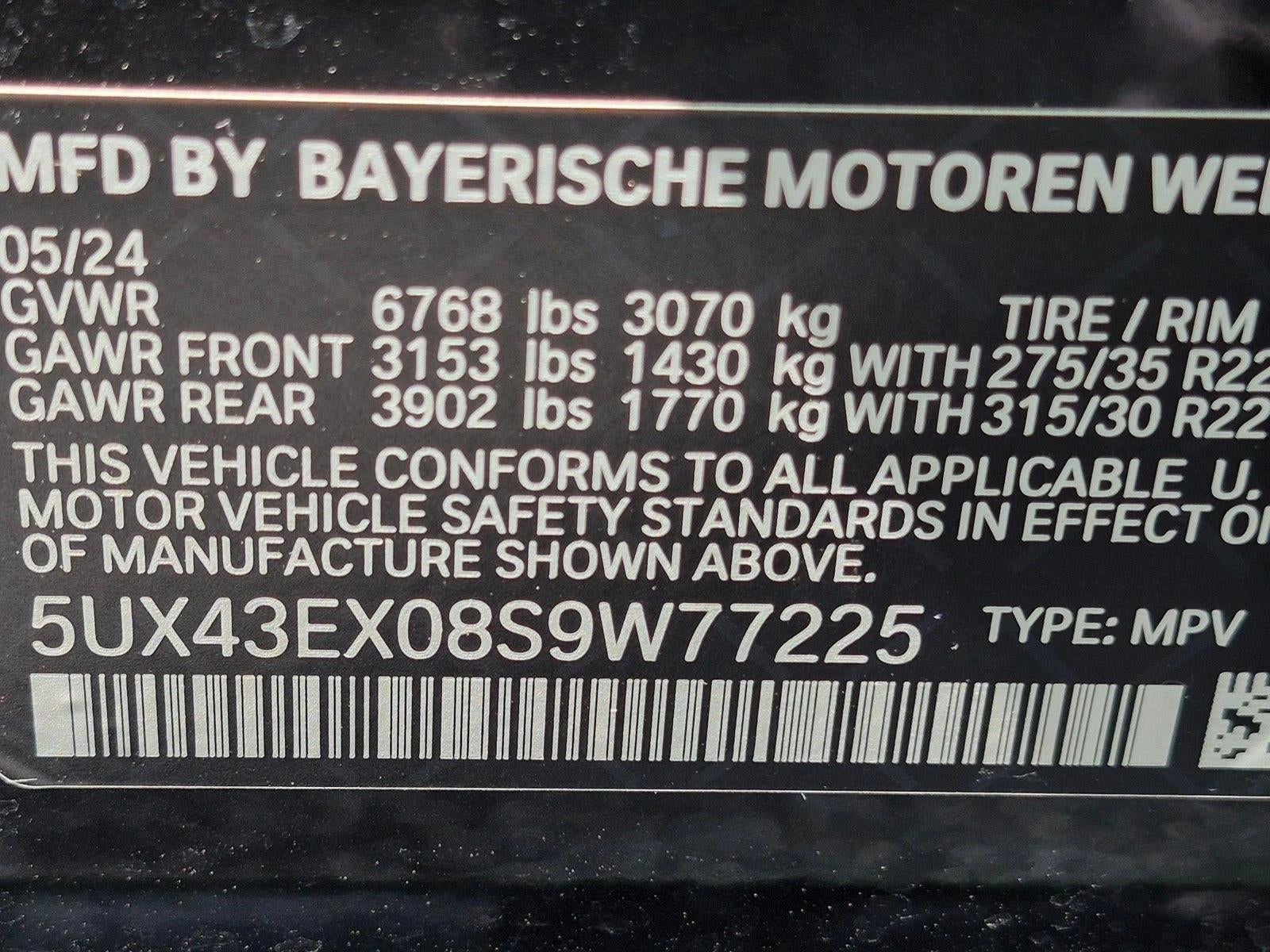 2025 BMW X6 M60i Sports Activity Coupe