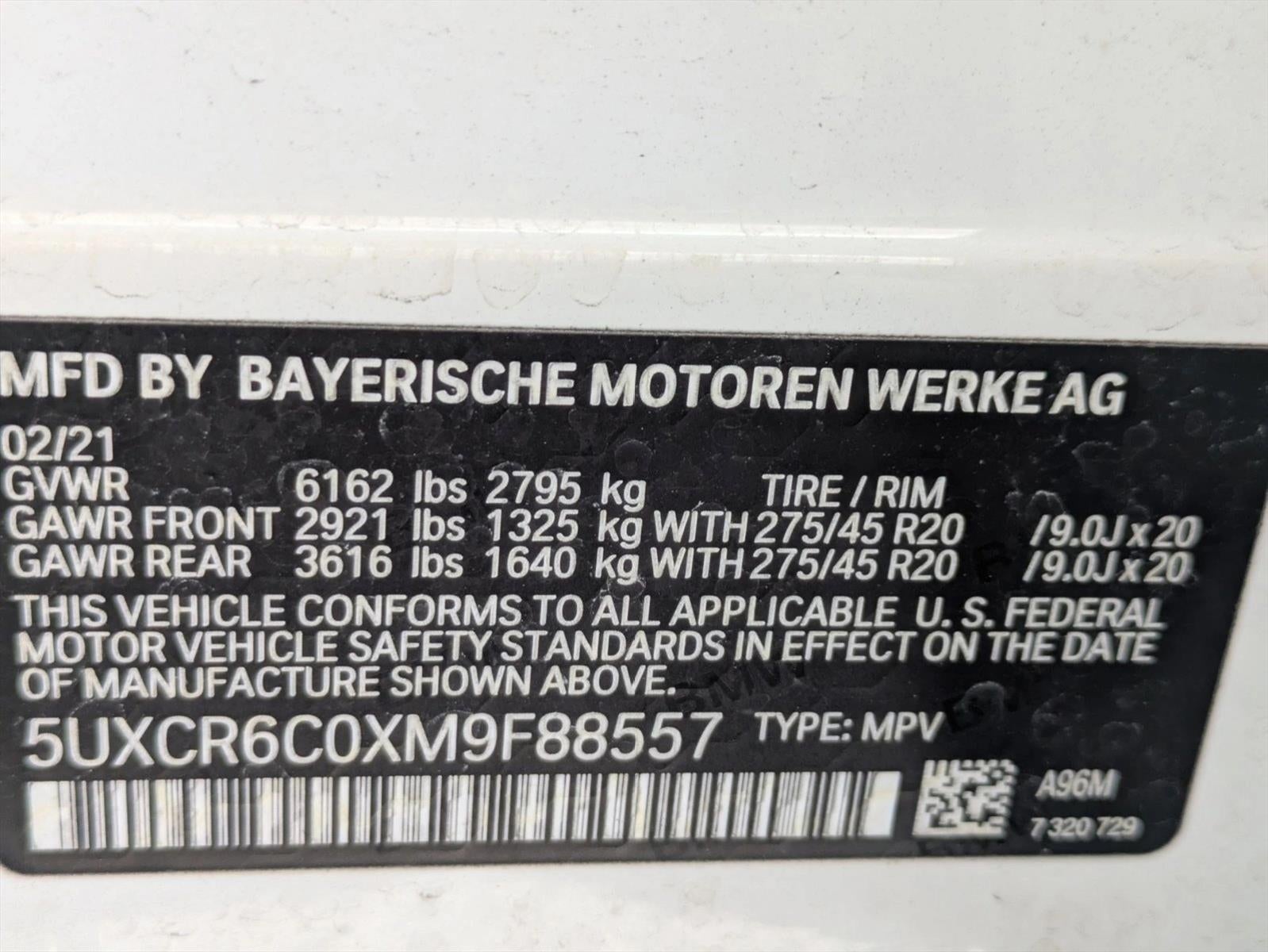 2021 BMW X5 xDrive40i Sports Activity Vehicle